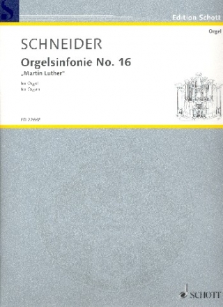 Sinfonie Nr.16 fr Orgel