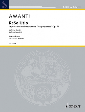 ReSolUtlo fr 2 Violinen, Viola und Violoncello Partitur und Stimmen