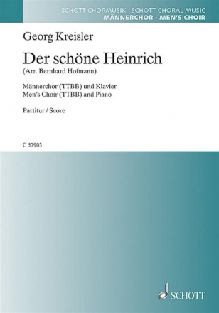 C57903 Der schne Heinrich fr Mnnerchor und Klavier Partitur