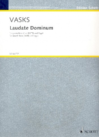 Laudate Dominum fr gem Chor und Orgel Partitur