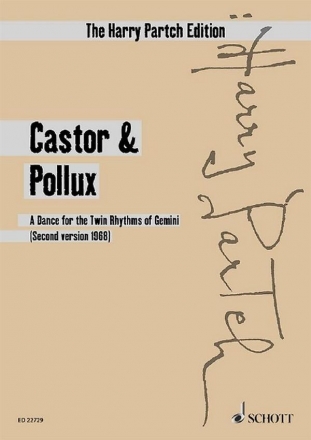 ED22729 Castor & Pollux (second version) for 6 dancers and ensemble study score