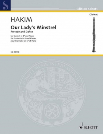 ED22778 Our Lady's Minstrel fr Klarinette und Klavier