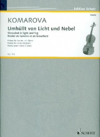 Umhllt von Licht und Nebel fr Violine und Klavier