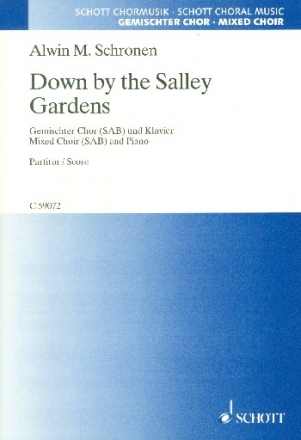 Down by the Salley Gardens fr gem Chor und Klavier Partitur