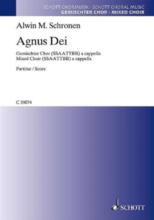 C59074 Agnus Dei fr gem Chor a cappella Partitur