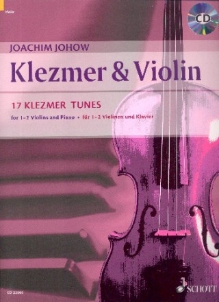 Klezmer & Violin (+CD) fr 1-2 Violinen und Klavier (Kontrabass ad lib) Partitur und Spielpartitur