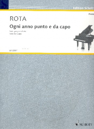 Ogni anno punto e da capo fr Klavier