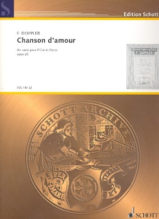 Chanson d'amour op. 20 fr Flte und Klavier