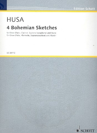 4 Bohemian Sketches fr Oboe (Flte, Klarinette, Sopran-Saxophon) und Klavier