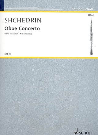 Oboe Concerto fr Oboe und Orchester Klavierauszug mit Solostimme