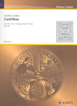 Cantilne op. 84 fr Viola und Klavier