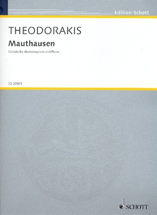 Mauthausen AST 168 fr Mezzo-Sopran und Klavier Einzelausgabe