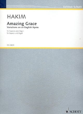 Variationen ber Amazing Grace fr Sopran und Orgel (en)