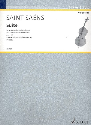 Suite op.16 fr Violoncello und Orchester fr Violoncello und Klavier