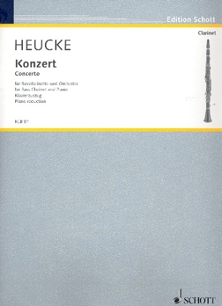 Konzert fr Baklarinette und Orchester fr Baklarinette und Klavier