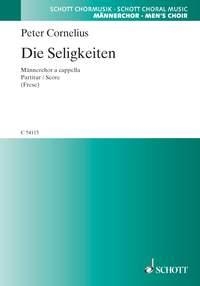 Die Seligkeiten fr Mnnerchor (4-stimmig) Chorpartitur