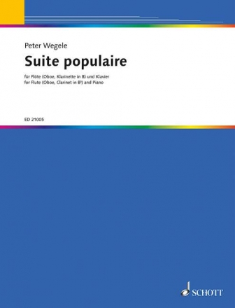 Suite populaire fr Flte (Klarinette, Oboe) und Klavier