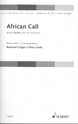 African Call fr gemischten Chor (SATB) Chorpartitur