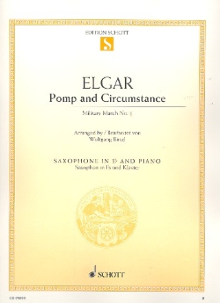 Pomp and Circumstance op.39,1 fr Altsaxophon und Klavier