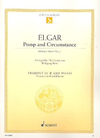 Pomp and Circumstance op.39,1 fr Trompete und Klavier