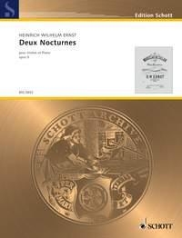 Deux Nocturnes op. 8 fr Violine und Klavier