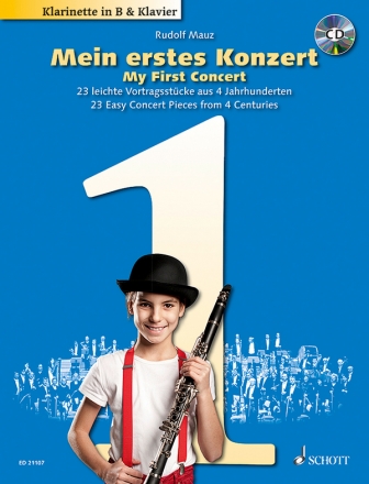 Mein erstes Konzert (+CD) fr Klarinette und Klavier