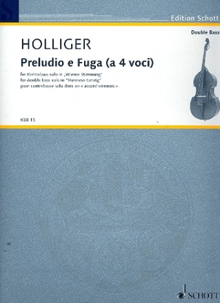 Preludio e Fuga (a 4 voci) fr Kontrabass (Wiener Stimmung)