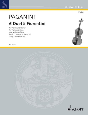 6 Duetti fiorentini Band 1 (Nr.1-3) fr Violine und Klavier