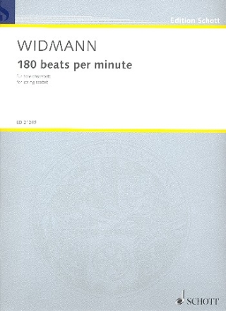 180 beats per minute fr Streichsextett Partitur und Stimmen