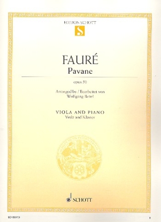 Pavane op. 50 fr Viola und Klavier