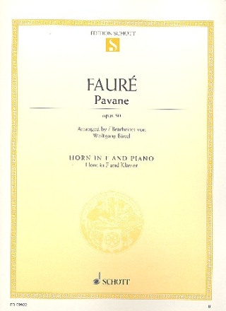 Pavane op. 50 fr Horn in F und Klavier
