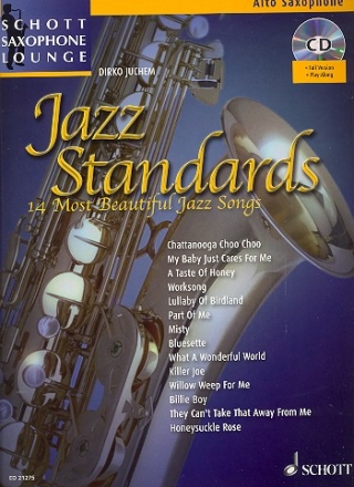 Jazz Standards (+CD) fr Altsaxophon und Klavier