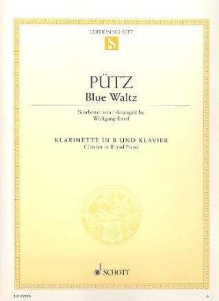 Blue Waltz fr Klarinette in B und Klavier