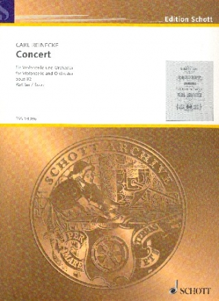 Concert op. 82 fr Violoncello und Orchester Partitur
