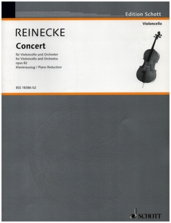 Concert op.82 fr Violoncello und Orchester Klavierauszug
