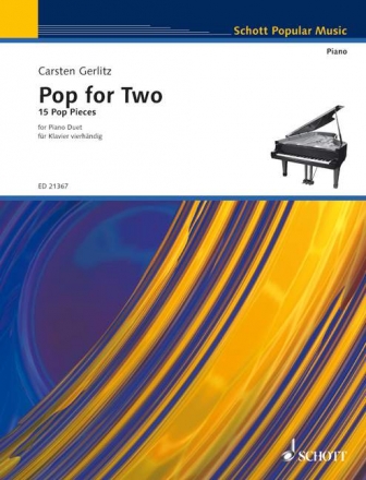 Pop for Two für Klavier zu 4 Händen Spielpartitur