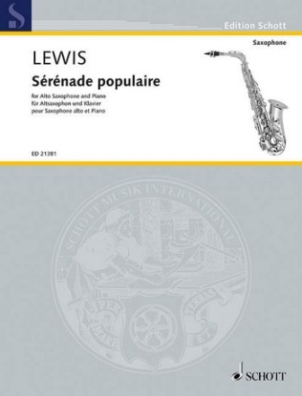 Srnade populaire fr Altsaxophon und Klavier