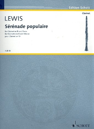 Srnade populaire fr Klarinette (in B) und Klavier