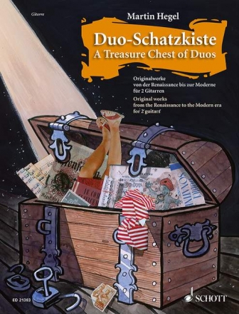 Duo-Schatzkiste fr 2 Gitarren Spielpartitur