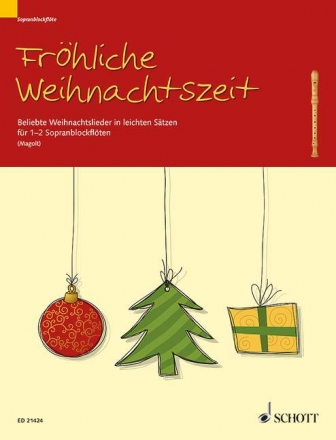 Frhliche Weihnachtszeit fr 1-2 Sopran-Blockflten