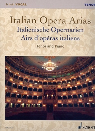 Italienische Opernarien fr Tenor und Klavier