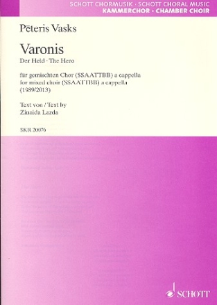 Varonis fr gem Chor a cappella Partitur (lett)