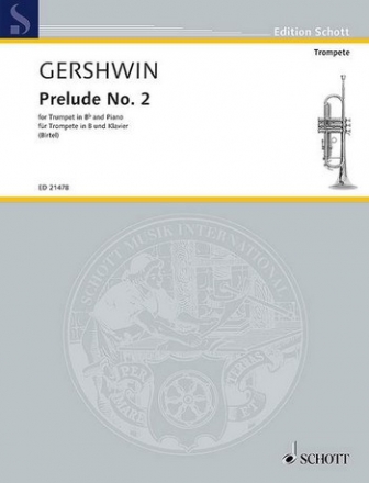 Gershwin, George: Prelude No. 2 fr Trompete in B und Klavier