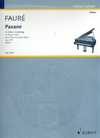 Pavane op. 50 fr Klavier 4-hndig