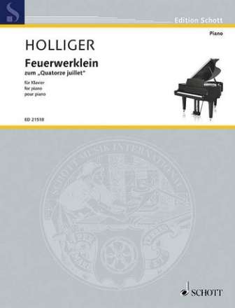 Feuerwerklein zum Quatorze juillet fr Klavier