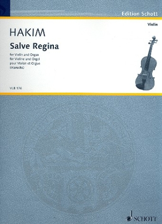 Salve Regina fr Violine und Orgel