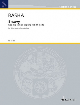 Basha, Mohamed Saad Enawy fr Violine, Viola, Violoncello und Klavier Partitur und Stimmen