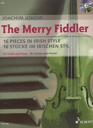 The merry Fiddler (+CD) fr Violine und Klavier (Akkordeon/Gitarre ad lib)
