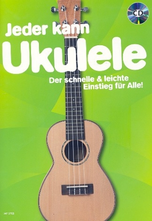 Jeder kann Ukulele (+CD) fr Ukulele/Tabulatur