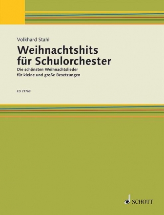 Weihnachtshits fr Schulorchester fr gemischtes Instrumental-Ensemble Lehrerband - Flte 1+2, Oboe / Sopran-Blockflte, Klarinette 1+2 in B,
